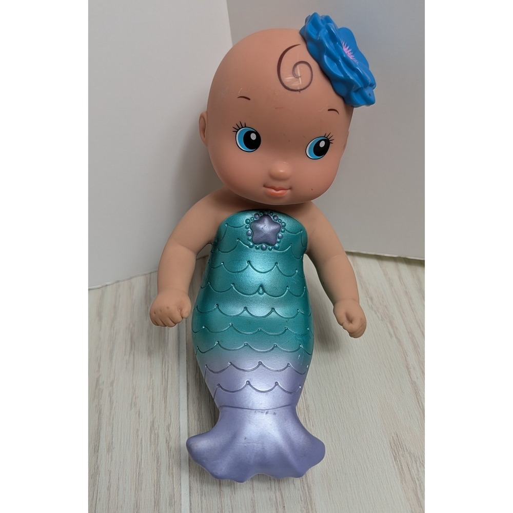Just Play Lauer toys Wee Water Babies Waterbabies Baby Mermaid Doll 2016 purple